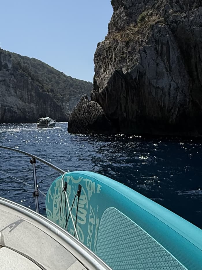 Croisière privée d'une journée complète à Paxos-Antipaxos et aux grottes bleues