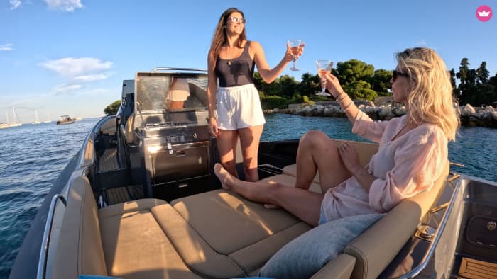 Een uitzonderlijke ochtend in de Golf van Saint-Tropez.