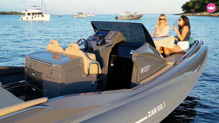 Een uitzonderlijke ochtend in de Golf van Saint-Tropez.