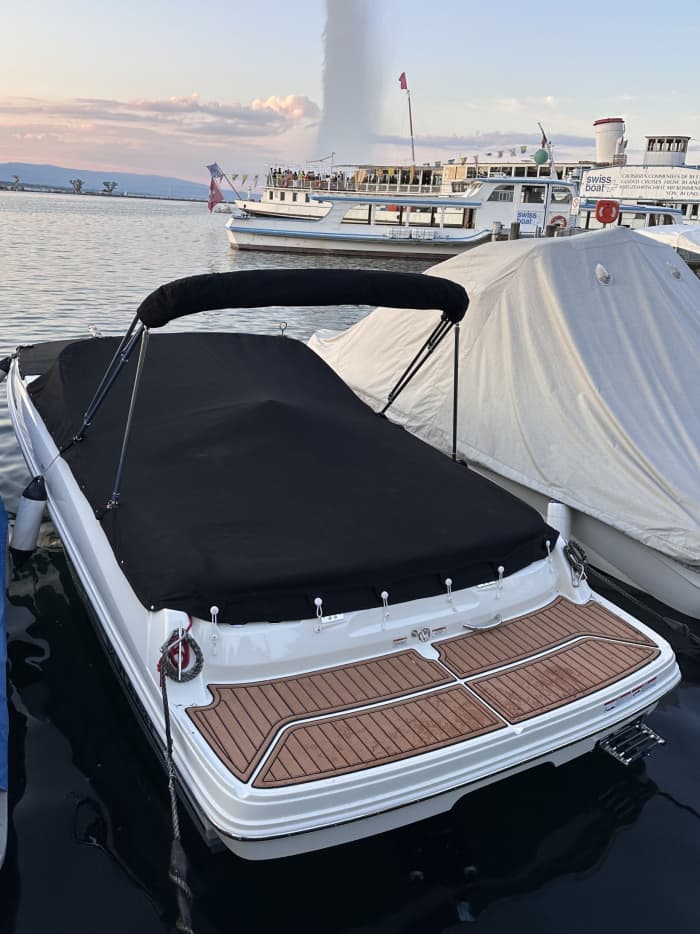 4 Stunden, um Genf mit dem Motorboot zu entdecken