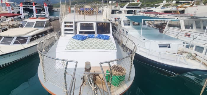 Ontspan 2 uur lang op een motorboot in Antalya.