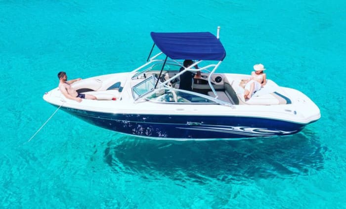 Boat trip in Ibiza