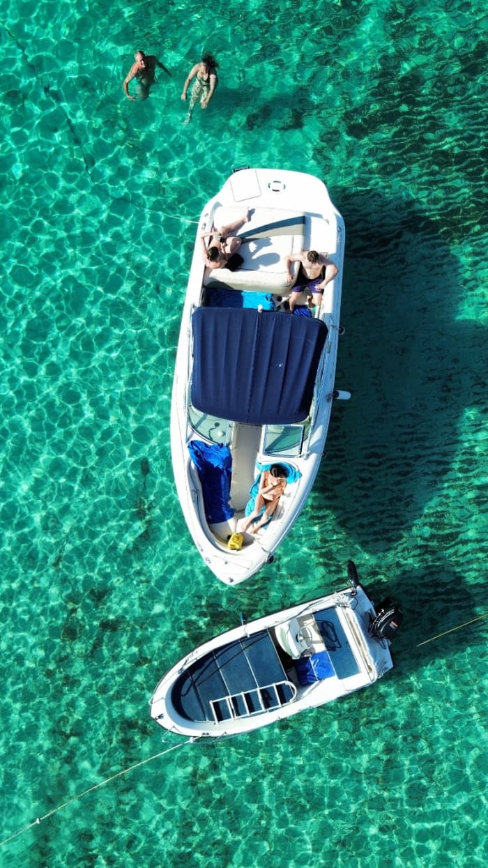 Boat trip in Ibiza