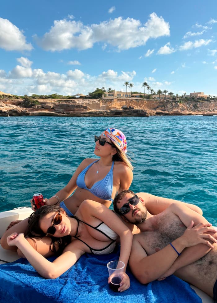 Boat trip in Ibiza