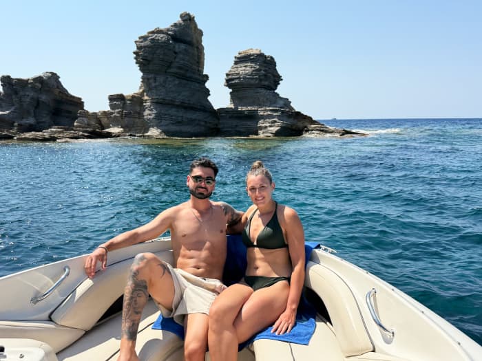 Boat trip in Ibiza