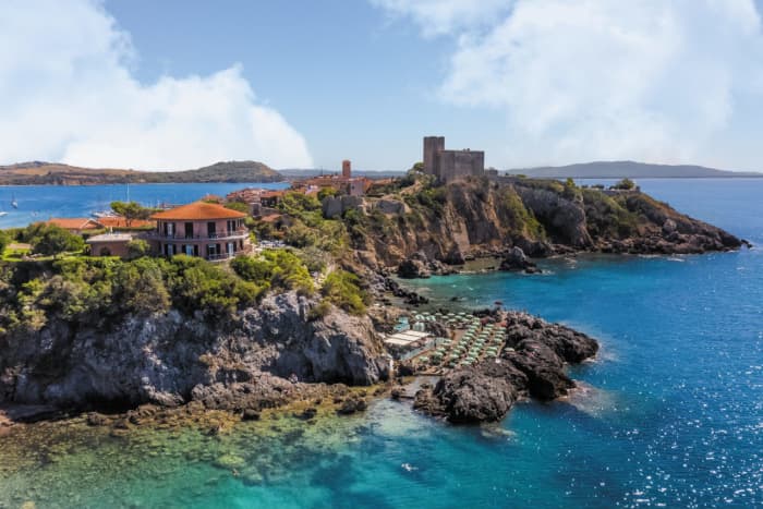 Rundtur på Argentario-kusten med ett stopp i Talamone