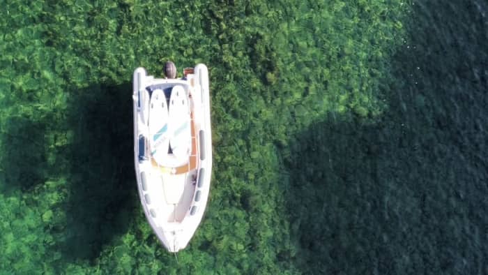 Vier uur durende middagtocht naar zee vanuit Fornells: peddelen, snorkelen en lokale specialiteiten proeven
(BRANDSTOF INBEGREPEN)
€20 extra per passagier vanaf de zesde passagier.