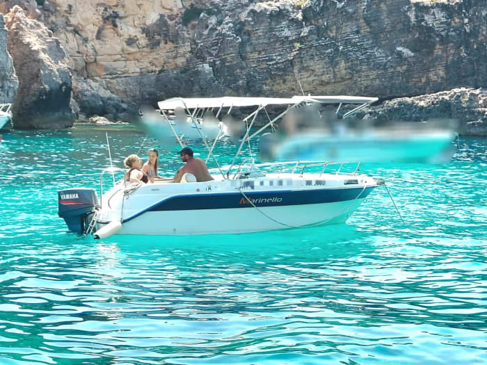 Experience Ċirkewwa like never before on a motorboat