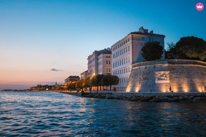 Zwemmen & boottocht bij zonsondergang - Oude stad van Zadar