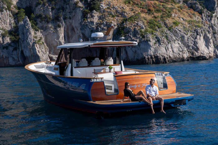 Den gyllene ringen mellan Nerano, Positano och Amalfibukten
