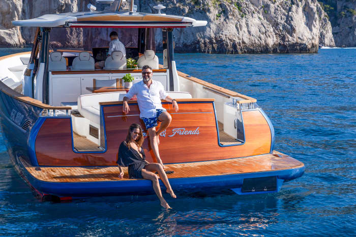 Den gyllene ringen mellan Nerano, Positano och Amalfibukten