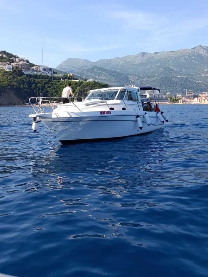 Unrivaled Budva views: A world-class day on a motor yacht