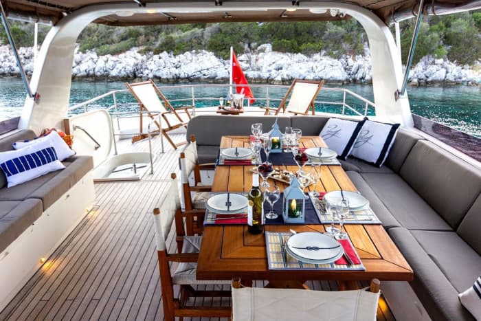 Elegante crociera di 7 ore con cena a Bodrum