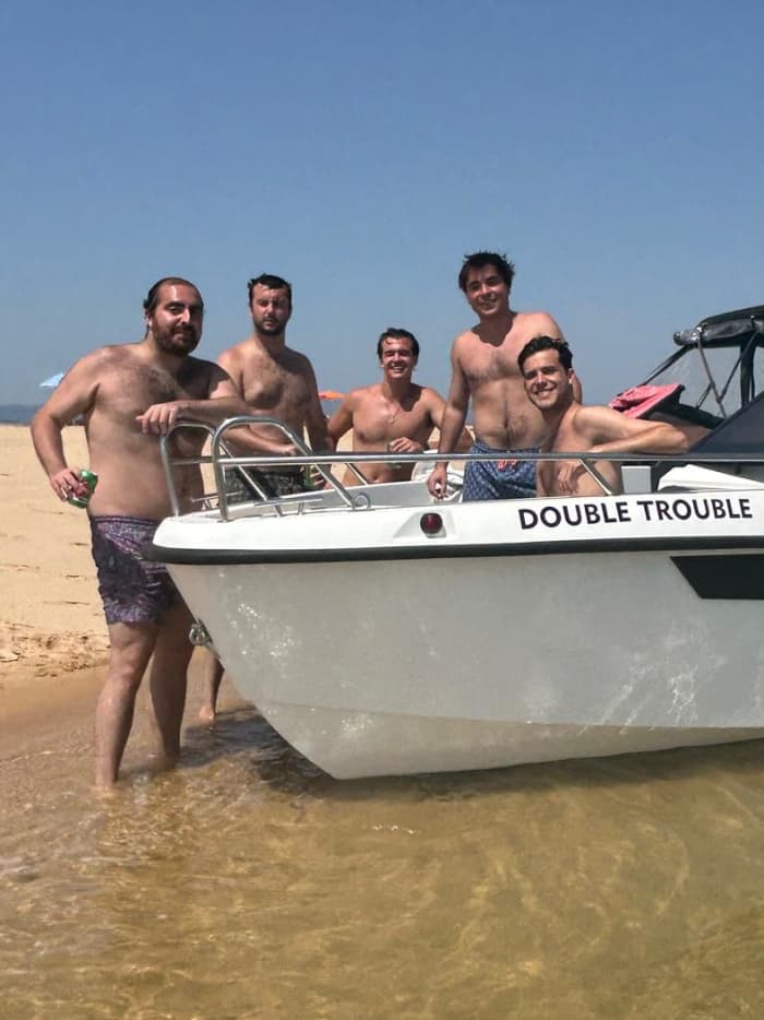 Half-day trip in Lagos on a motorboat