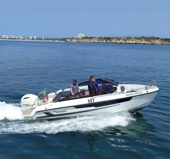 Half-day trip in Lagos on a motorboat