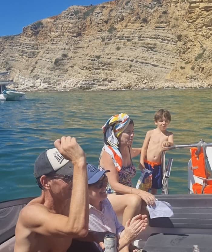 Half-day trip in Lagos on a motorboat