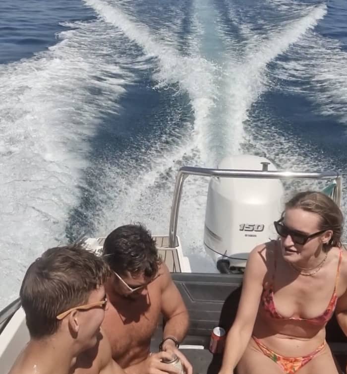 Half-day trip in Lagos on a motorboat