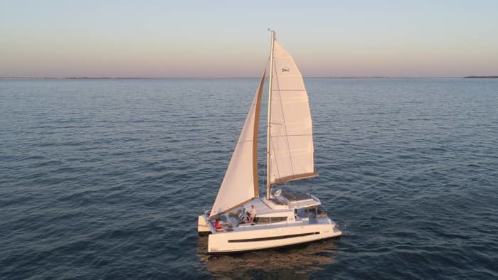 Full-day catamaran rental in Lagos