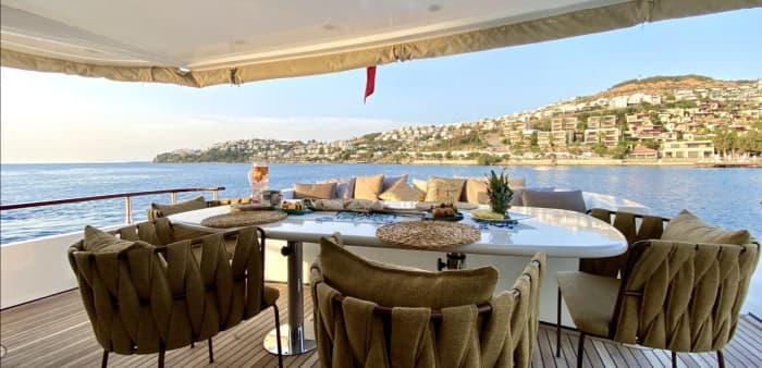 Bodrum per zee – Privéjacht & diner bij zonsondergang