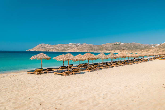 Côte sud de Rhénée, Délos et Mykonos | Croisière privée d'une journée en yacht
