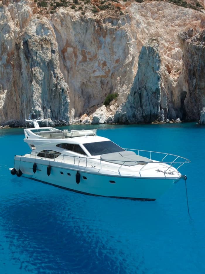 Rhenia, Delos & Mykonos Südküste | Privates Halbtages-Yacht-Erlebnis