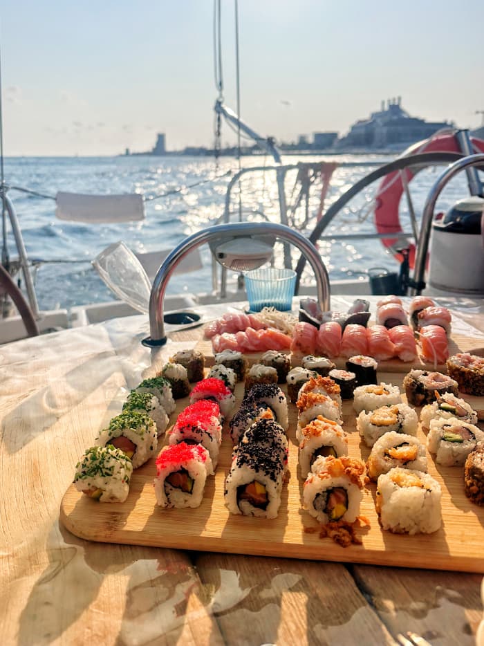 Passeio de barco privado em Lisboa