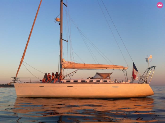 Zeiltocht van een dag, vertrek vanuit Saint Jean Cap Ferrat