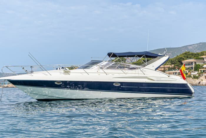 Luxus-Cranchi 39 – Komplett überholte Yacht ⚓ Cala-Erlebnis + Musik + Entspannung