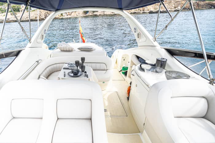 Luxus-Cranchi 39 – Komplett überholte Yacht ⚓ Cala-Erlebnis + Musik + Entspannung