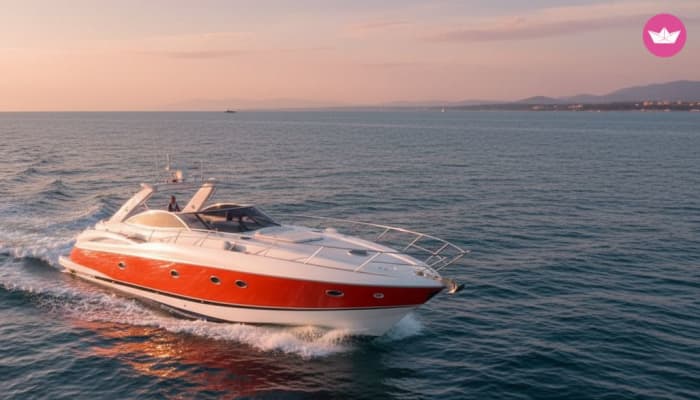 Un'esperienza al tramonto a bordo di uno yacht eccezionale – Golfe-Juan