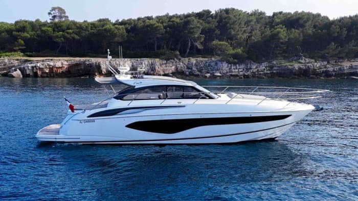 Fireworks from your luxury boat