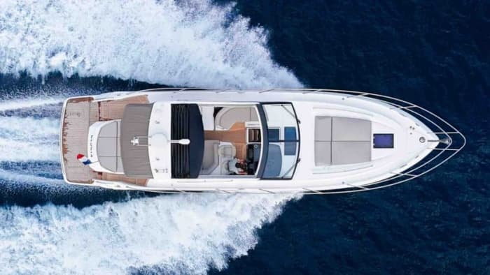 Fireworks from your luxury boat