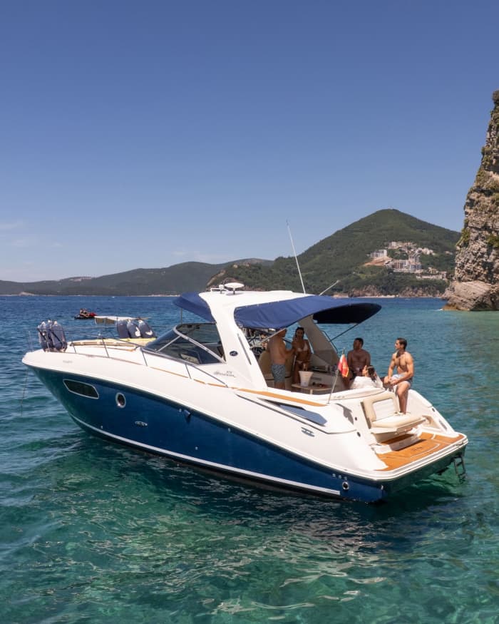 Beautiful places Lagoons & Hidden Beaches: 4-Hour Budva Boat Adventure