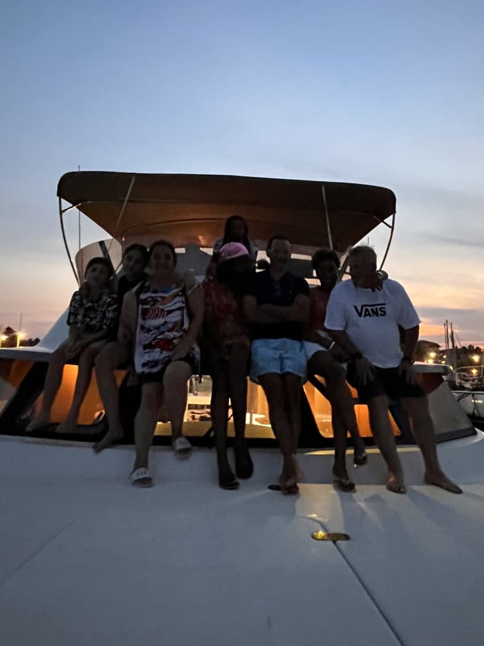 Sunset on the water: the magic of the Mediterranean by catamaran