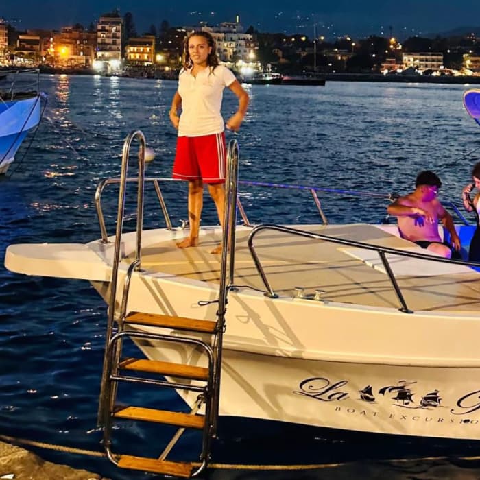 Taormina and Giardini Naxos: Dolphin Boat Tour at Sunset