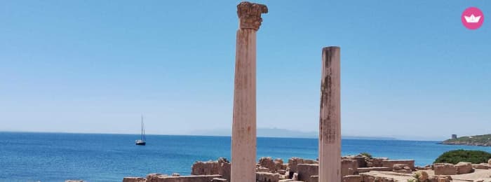 Halvdagssegling mellan Sinis och Tharros