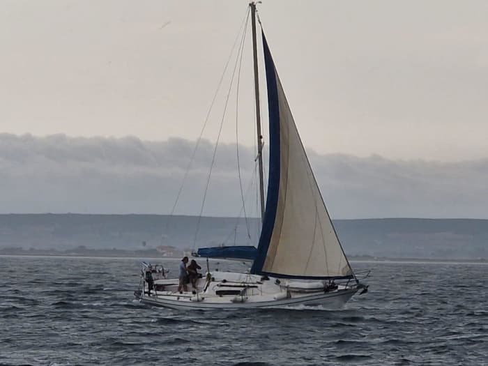 Halvdagssegling mellan Sinis och Tharros