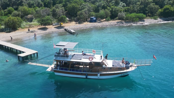 Ontdek de geheime baaien van Fethiye op onze gulet, inclusief lunch