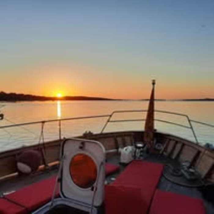 Croisière au coucher du soleil - Apéritif à bord