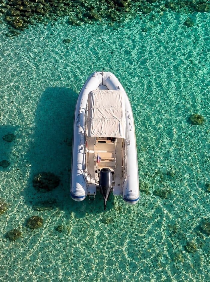 ☀️ Boottocht van 4 of 8 uur • Baaien en turquoise water • Brandstof inbegrepen