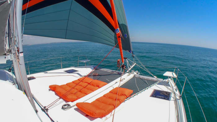 Your full-day catamaran adventure starts here...