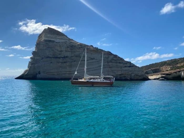 Kleftiko Experience: Sail, Swim, and Dine at a Pirate's Hideout