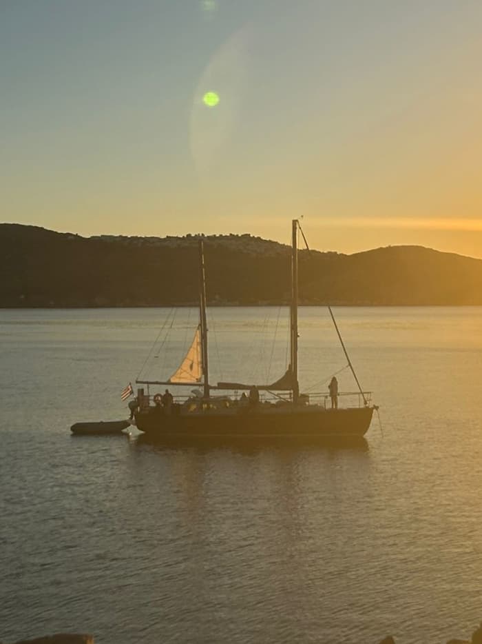 Sunset Sailing Cruise – Wine, Swim & Dine under the Aegean Sky