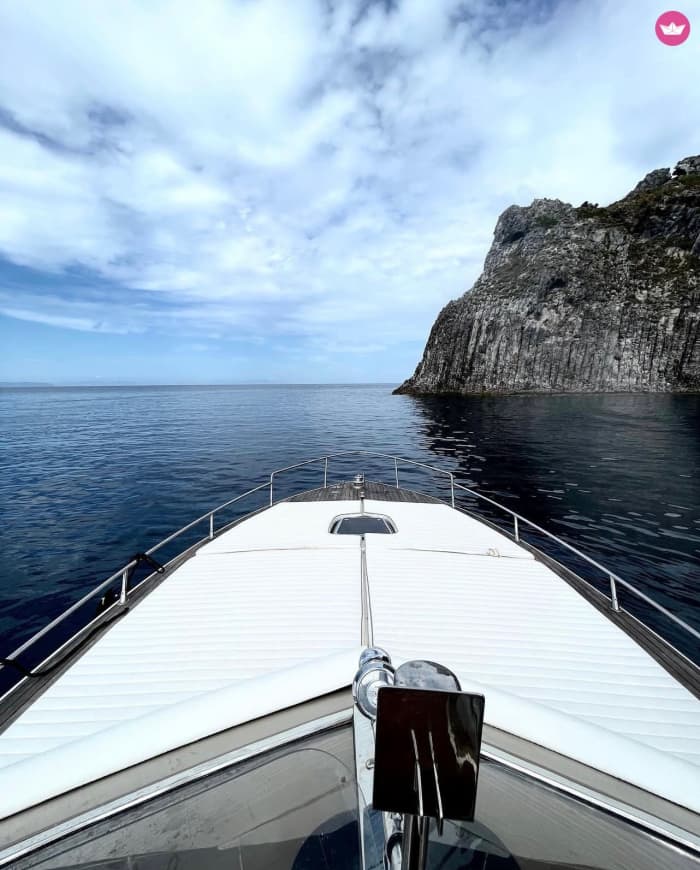 Encanto de Capri y puesta de sol desde Sorrento