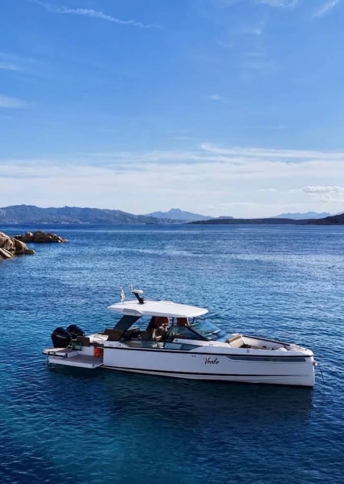 A day at the beach in the Maddalena archipelago