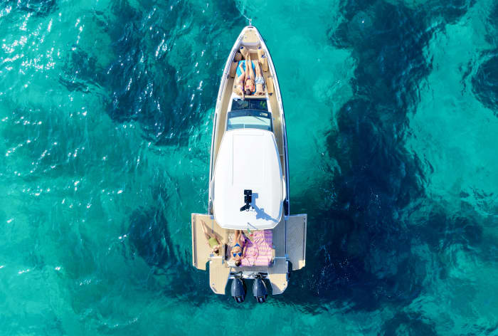 A day at the beach in the Maddalena archipelago