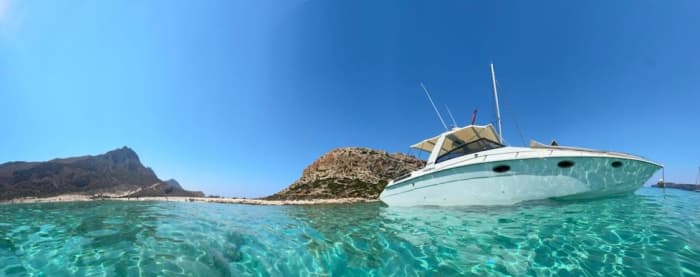 Balos Escape Une croisière privée de 5 heures vers le paradis yachts privés crétois