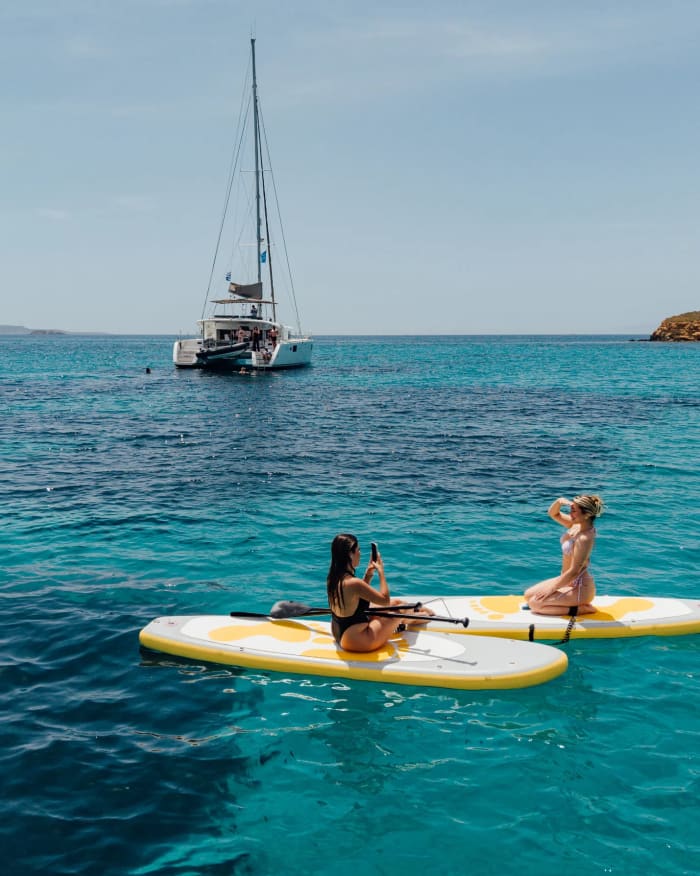 Escapade exclusive : Aventure privée en catamaran en Grèce