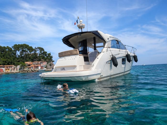 ☀️ День на частной яхте – Prestige 440S – Seabob включен в стоимость
