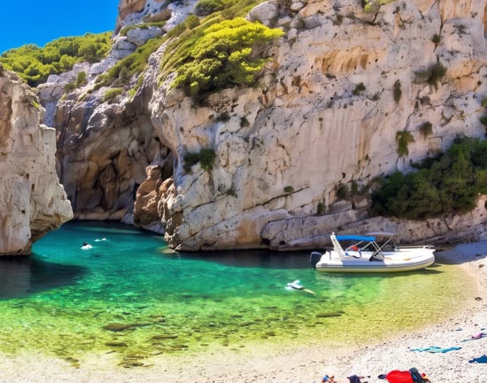 Half-Day Escape: Blue Lagoon & Čiovo island